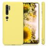 Pouzdro pro Xiaomi Mi Note 10 / Mi Note 10 Pro, silikonové, žluté, 50948.49