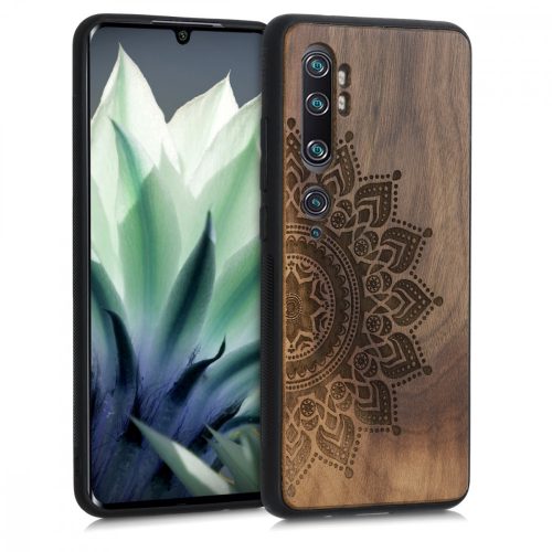 Pouzdro pro Xiaomi Mi Note 10 / Mi Note 10 Pro, dřevo, hnědé, 51278.01