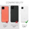 Pouzdro pro Google Pixel 4a, textilní, červené, 52048.76