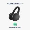 Sada 2 náušníků pro sluchátka Sennheiser HD450BT/HD350BT, Kwmobile, černá, ekologická kůže, 52248.01