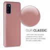 Pouzdro pro Samsung Galaxy A41, Silicon, Rose Gold, 52254.31