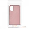 Pouzdro pro Samsung Galaxy A41, Silicon, Rose Gold, 52254.31