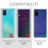 Pouzdro pro Samsung Galaxy A41, Ekologická kůže, Černé, 52303.01