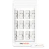 Sada 12 zásuvek pro ethernetové kabely RJ45 a Cat 6A, Kwmobile, stříbrná, kov, 52348.01.12