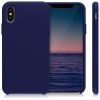 Pouzdro pro Apple iPhone X / iPhone XS, silikonové, modré, 46313.182