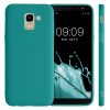 Pouzdro pro Samsung Galaxy J6, silikonové, zelené, 45796.57