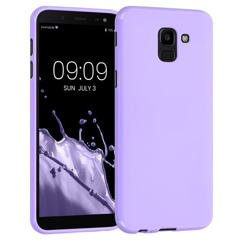 Pouzdro pro Samsung Galaxy J6, silikonové, fialové, 45796.108