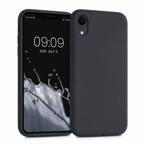 Pouzdro pro Apple iPhone XR, silikonové, černé, 49983.47