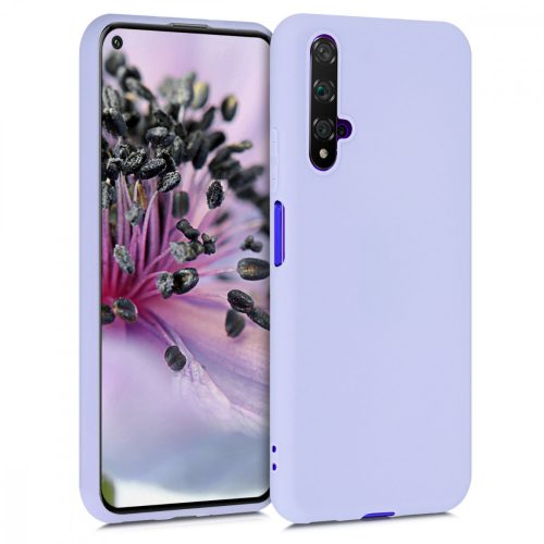 Pouzdro pro Huawei Nova 5T, silikonové, fialové, 51520.139