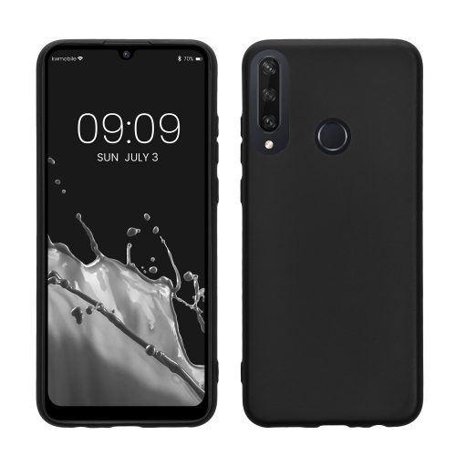 Pouzdro pro Huawei Y6p, silikonové, černé, 52528.47