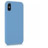 Pouzdro pro Apple iPhone X / iPhone XS, silikonové, modré, 42495.188