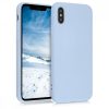 Pouzdro pro Apple iPhone X / iPhone XS, silikonové, modré, 49982.58