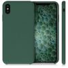 Pouzdro pro Apple iPhone XS Max, silikonové, zelené, 45909.169