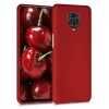 Pouzdro pro Xiaomi Redmi Note 9S / Redmi Note 9 Pro / Redmi Note 9 Pro Max, silikonové, červené, 52142.36