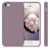 Pouzdro pro Apple iPhone 5 / iPhone 5s / iPhone SE, silikonové, fialové, 42766.181