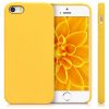 Pouzdro pro Apple iPhone 5 / iPhone 5s / iPhone SE, silikonové, žluté, 42766.165