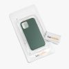 Pouzdro pro Apple iPhone 12 Mini, silikonové, zelené, 52640.169