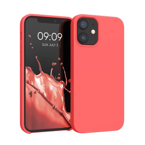 Pouzdro pro Apple iPhone 12 Mini, silikon, růžové zlato, 52640.141