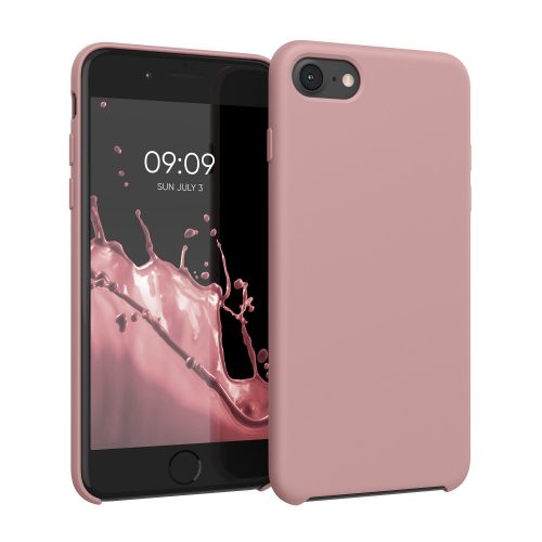 Pouzdro pro Apple iPhone 8 / iPhone 7 / iPhone SE 2, silikonové, růžové, 40225.193