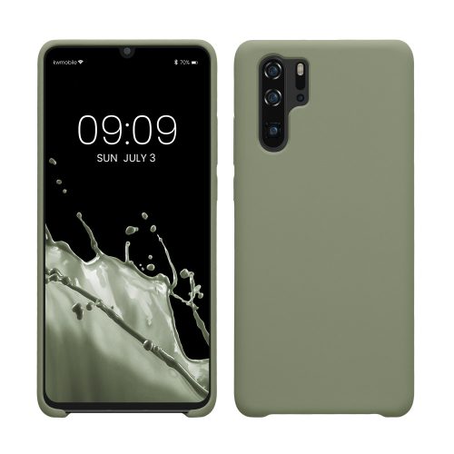 Pouzdro pro Huawei P30 Pro, silikonové, zelené, 47423.172