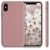 Pouzdro pro Apple iPhone X / iPhone XS, silikonové, fialové, 42495.193