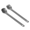 Navaris titanový spork a lžíce s dlouhou rukojetí, 21,5 cm, 52986,05