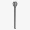 Sada 2 x Titanium Spork s dlouhou rukojetí pro kempování Navaris, 21,5 cm, 52986.02