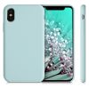 Pouzdro pro Apple iPhone X / iPhone XS, silikonové, zelené, 42495.200