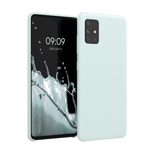 Kryt Kwmobile pro Samsung Galaxy A51, světle zelený, silikon, 51197.200