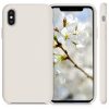 Pouzdro pro Apple iPhone X / iPhone XS, silikonové, béžové, 42495.204