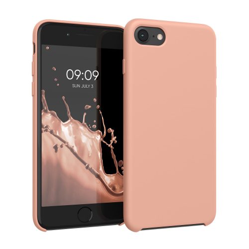 Pouzdro pro Apple iPhone 8 / iPhone 7 / iPhone SE 2, silikonové, růžové, 40225.199