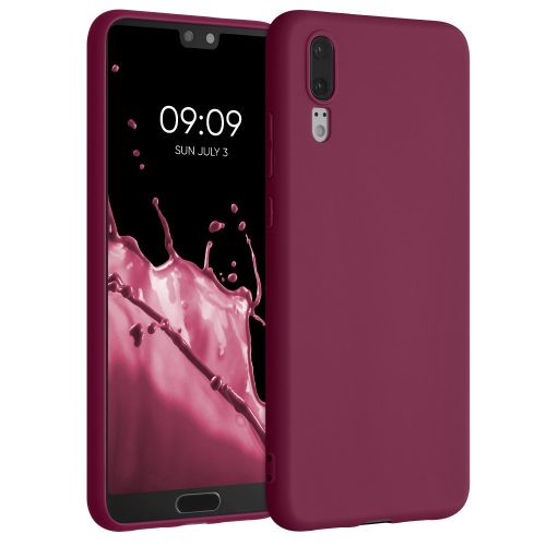 Pouzdro pro Huawei P20, silikonové, fialové, 44212.187