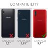 Pouzdro pro Samsung Galaxy A01, silikonové, zelené, 51372.50