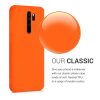 Pouzdro pro Xiaomi Redmi Note 8 Pro, silikonové, oranžové, 50242.69