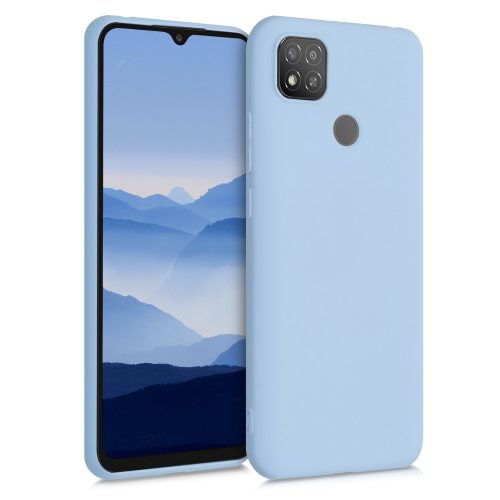 Pouzdro pro Xiaomi Redmi 9C, silikonové, modré, 52850.58