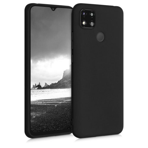 Pouzdro pro Xiaomi Redmi 9C, silikonové, černé, 52850.47