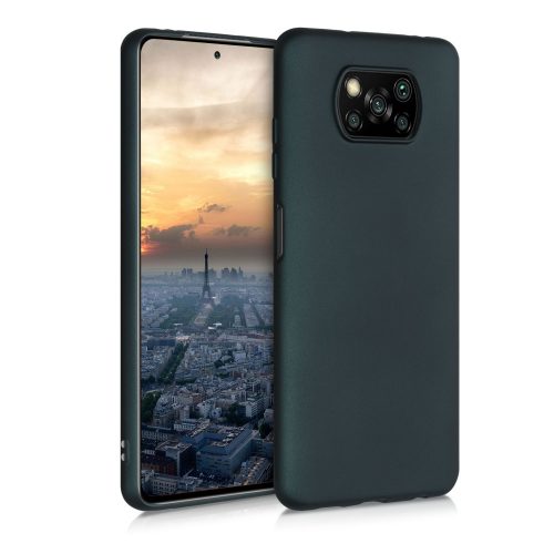 Kryt pro Xiaomi Poco X3 (NFC), silikonový, zelený, 53483.14