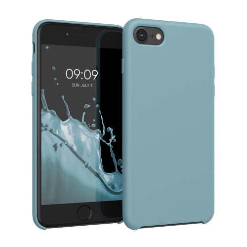 Pouzdro pro iPhone 8 / iPhone 7 / iPhone SE 2, silikonové, modré, 40225.206