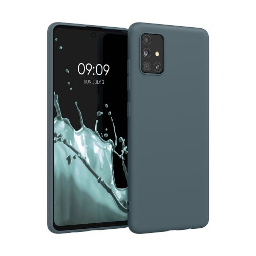 Pouzdro pro Samsung Galaxy A51, silikonové, modré, 51196.202