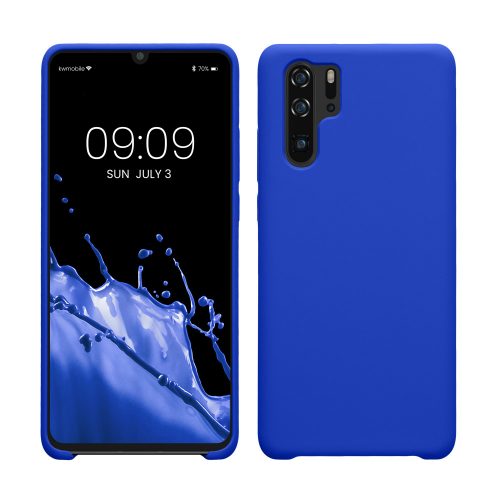 Kryt pro Huawei P30 Pro, silikonový, modrý, 47423.134