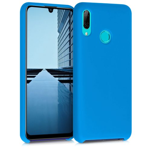 Pouzdro pro Huawei P Smart (2019), silikonové, modré, 47824.157