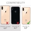 Pouzdro pro Apple iPhone X / iPhone XS, silikonové, modré, 46313.186