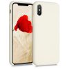 Pouzdro pro Apple iPhone X / iPhone XS, silikonové, béžové, 46313.204