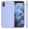 Pouzdro pro Apple iPhone X / iPhone XS, silikonové, fialové, 42492.139