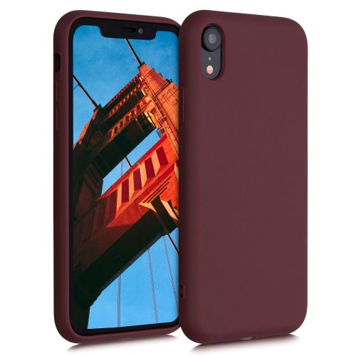 Pouzdro pro Apple iPhone XR, Rostlinná vlákna, fialové, 49105.190