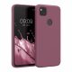 Pouzdro pro Google Pixel 4a, silikonové, růžové, 52622.167