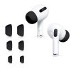 Sada 6 náhradních koncovek pro sluchátka Apple AirPods Pro, Kwmobile, černá, silikonová, 51555.01