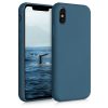 Pouzdro pro Apple iPhone X / iPhone XS, silikonové, zelené, 49982.57