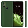 Pouzdro pro OnePlus Nord N10 5G, silikonové, zelené, 53821.80