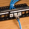 Sada 10 zástrček CAT6A RJ-45 pro stíněné ethernetové kabely CAT6A, Kwmobile, stříbrná, kov, 48471.10